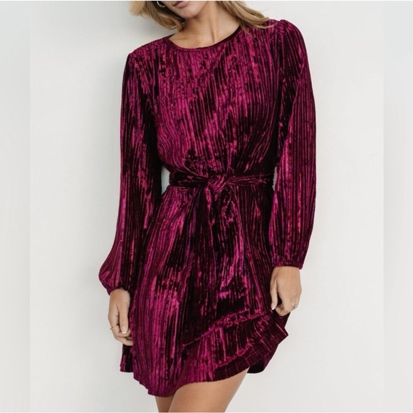 Baltic Born Anastasia Velvet Short Dress  XL - Picture 1 of 12